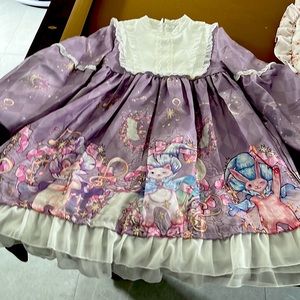 Asian cosplay dress, kawaii style dress
